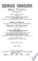Dizionario corografico dell' Italia