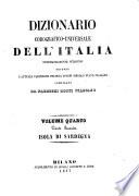 Dizionario Corografico-Universale dell'Italia