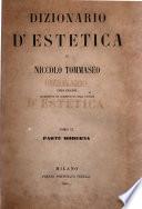 Dizionario d'estetica di Niccolo Tommaseo