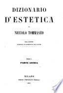 Dizionario d'estetica