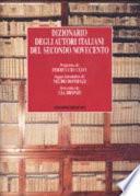 Dizionario degli autori italiani del secondo Novecento