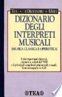 Dizionario degli interpreti musicali