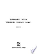 Dizionario degli scrittori italiani d'oggi
