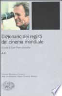 Dizionario dei registi del cinema mondiale
