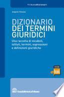 Dizionario dei termini giuridici