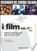 Dizionario del cinema italiano. I film