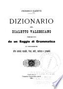 Dizionario del dialetto valsesiano
