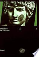 Dizionario del fascismo