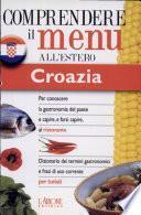Dizionario del menu per i turisti. Croazia