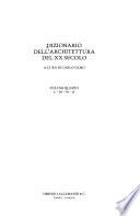 Dizionario dell'architettura del XX secolo: L-O