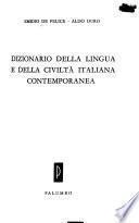 Dizionario della lingua e della civiltà italiana contemporanea