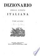 Dizionario della lingua italiana