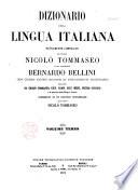 Dizionario della lingua italiana