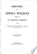 Dizionario della lingua italiana