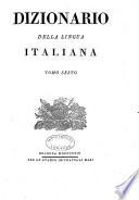 Dizionario della lingua italiana