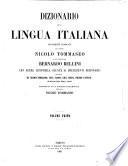 Dizionario della lingua italiana