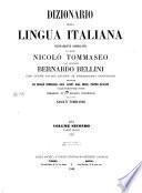 Dizionario della lingua italiana