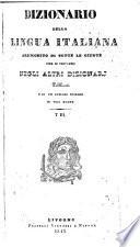 Dizionario della lingua italiana