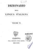 Dizionario della lingua italiana