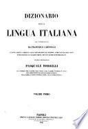 Dizionario della lingua italiana