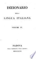 Dizionario della lingua italiana ...