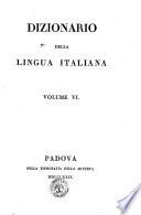 Dizionario della lingua italiana