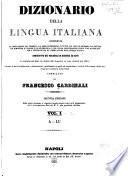 Dizionario della lingua italiana