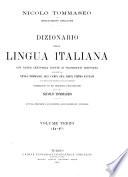 Dizionario della lingua italiana