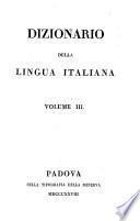 Dizionario della lingua italiana publicato da Luigi Carrer e Fortunato Federici