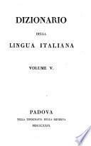 Dizionario della lingua italiana publicato da Luigi Carrer e Fortunato Federici