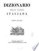 Dizionario della lingua italiana. Tomo primo [-settimo]