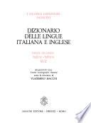 Dizionario delle lingue italiana e inglese