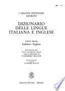 Dizionario delle lingue italiana e inglese: Italiano-inglese