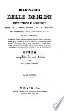 Dizionario Delle Origini Invenzioni E Scoperte: C - GUI