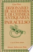 Dizionario di alchimia e di chimica antiquaria