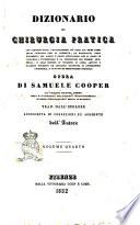Dizionario di chirurgia pratica
