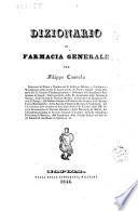 Dizionario di farmacia generale per Filippo Cassola