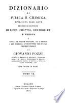 Dizionario di fisica e chimica (etc.)