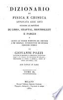 Dizionario di fisica e chimica (etc.)
