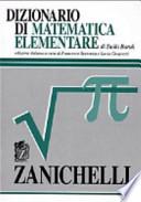 Dizionario di matematica elementare