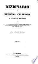 Dizionario Di Medicina, Chirurgia E Farmacia Pratiche Di Andral, Begin, Blandin ... prima trad. italiana (consupplemento et appendice)