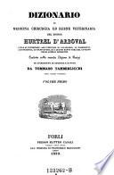 Dizionario di medicina chirurgia ed igiene veterinaria Trad. sulla 2. ed. di Parigi ed accresciuto di aggiunte e di note da Tommaso Tamberlicchi