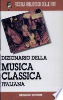 Dizionario di musica classica italiana