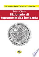 Dizionario di toponomastica lombarda