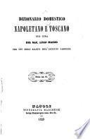 Dizionario domestico napoletano e toscano