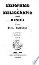 Dizionario e bibliografia della musica di Pietro Lichtenthal