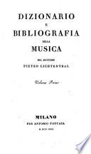 Dizionario e bibliografia della musica