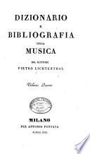 Dizionario e bibliografia della musica: Letteratura generale della musica