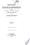 Dizionario enciclopedico delle scienze, lettere ed arti