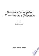 Dizionario enciclopedico di architettura e urbanistica